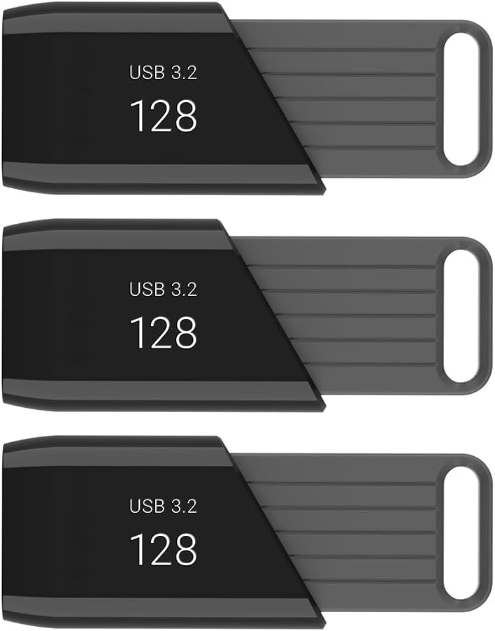 PNY 128GB Attaché X USB 3.2 Gen 1 Flash Drive, Advanced Performance Up to 130MB/s Read, Everyday Data Store & Transfer, Reliable Portable Storage, Durable, Type-A, Computers, Laptops, Desktops, 3-Pack - Image 4